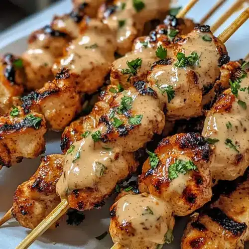 Bang Bang Chicken Skewers