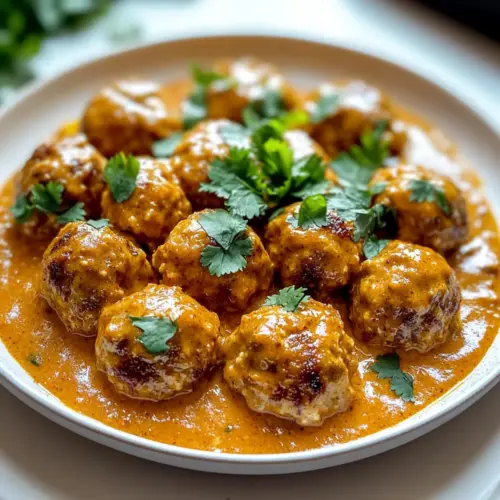 Creamy Coconut Curry Meatballs