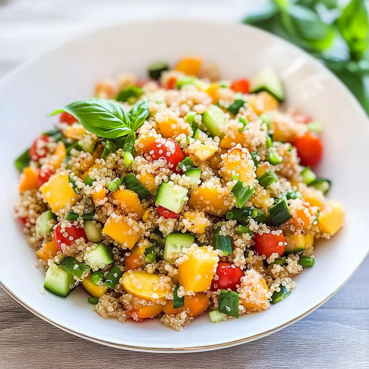 Garden Fresh Quinoa Salad