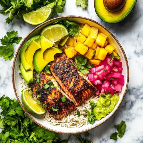 Jerk Salmon Bowls