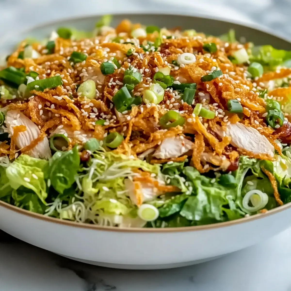 Healthy Asian Chicken Salad