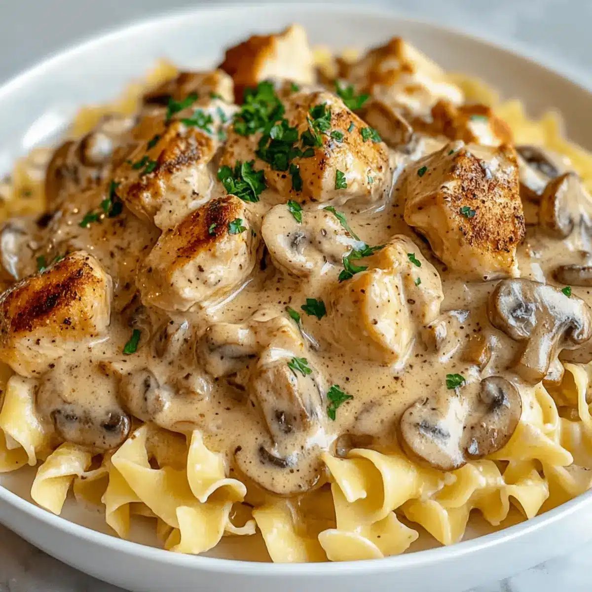 Easy Chicken Stroganoff Recipe in 30 Mins!