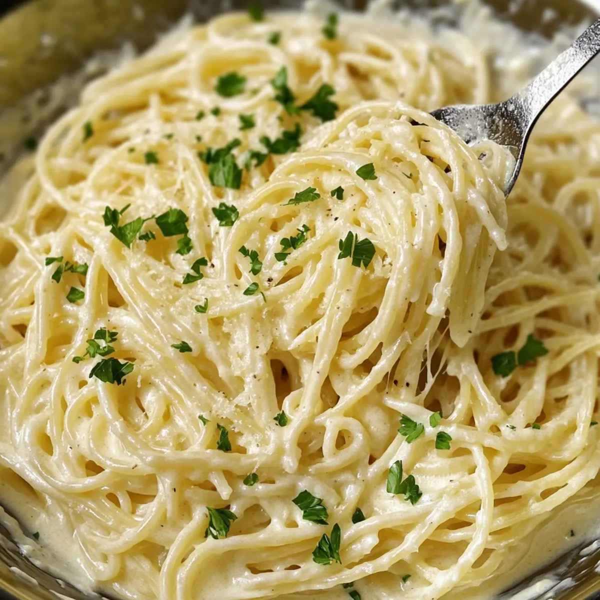 Garlic Parmesan Pasta (One-Pot Creamy Delight)