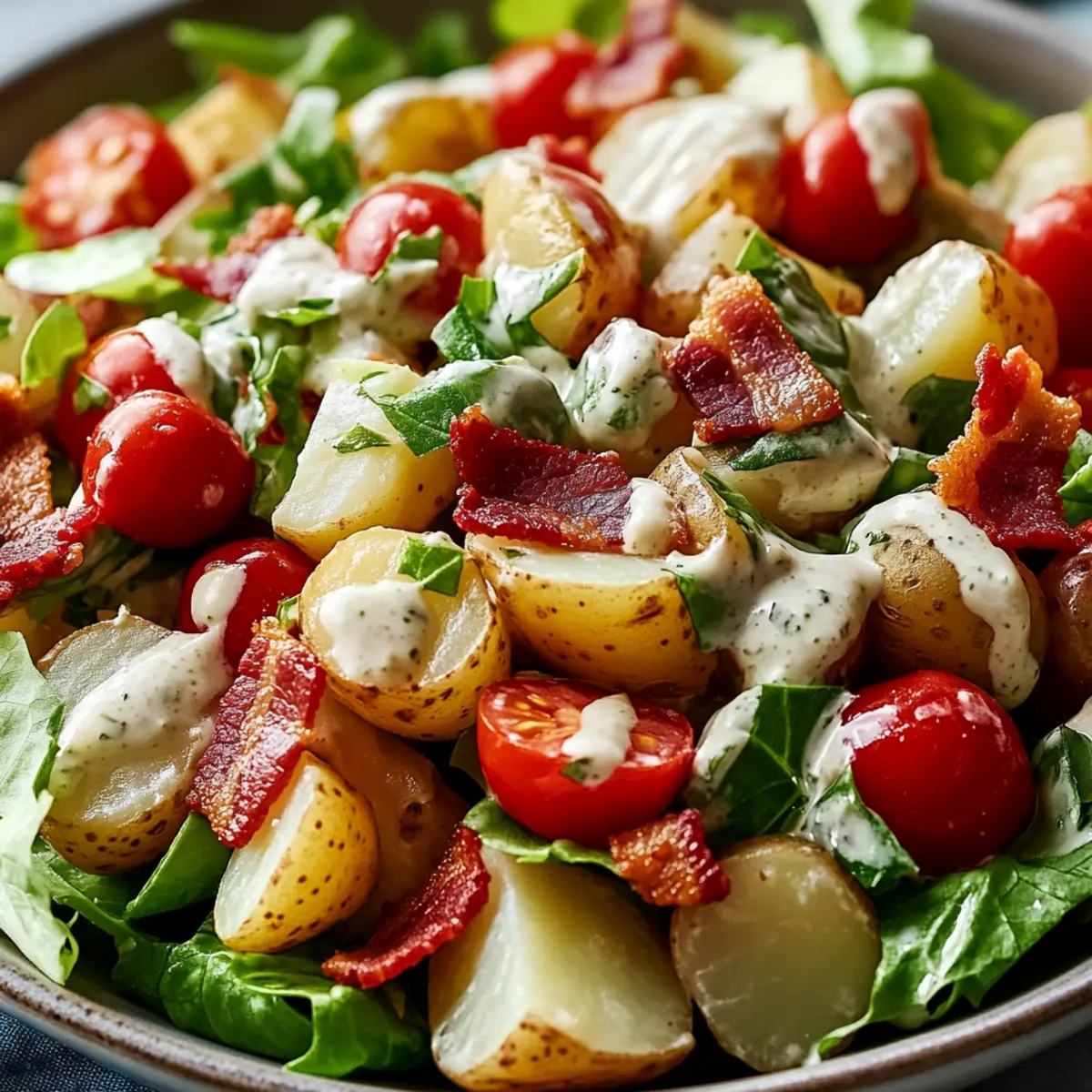 BLT Ranch Potato Salad