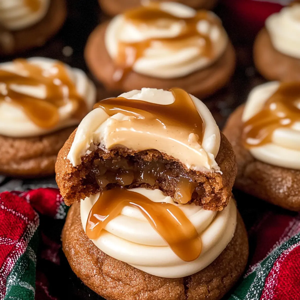 Sticky Toffee Pudding Cookies